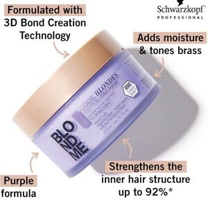 Schwarzkopf Professional BlondMe Cool Blondes Neutralizing Mask